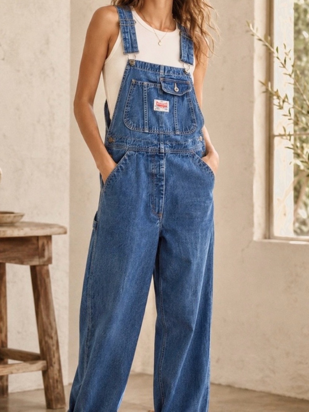 VTG Ikeda Classic Blue Denim Overalls - Made in Canada